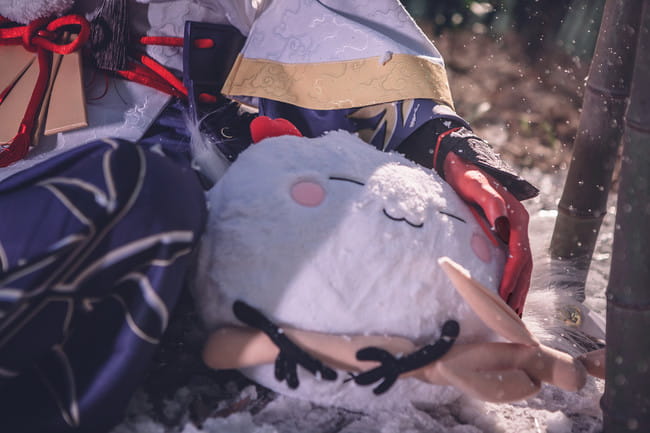 阴阳师手游 茨木童子 cosplay