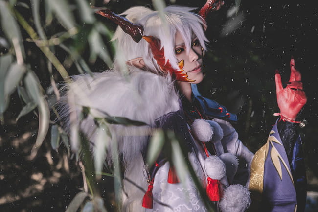 阴阳师手游 茨木童子 cosplay