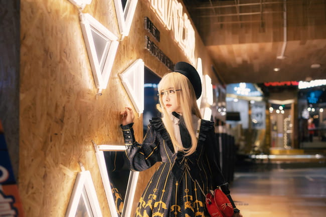 Lolita 瞄准的是心脏 目标太美 cosplay