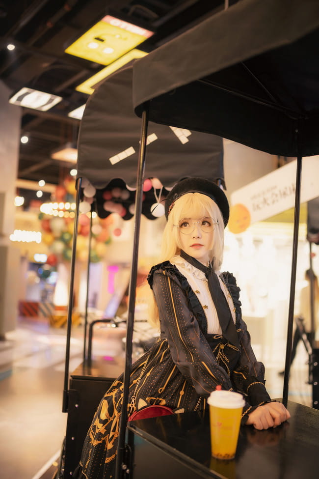 Lolita 瞄准的是心脏 目标太美 cosplay