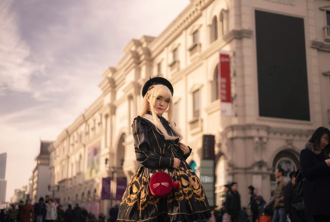 Lolita 瞄准的是心脏 目标太美 cosplay