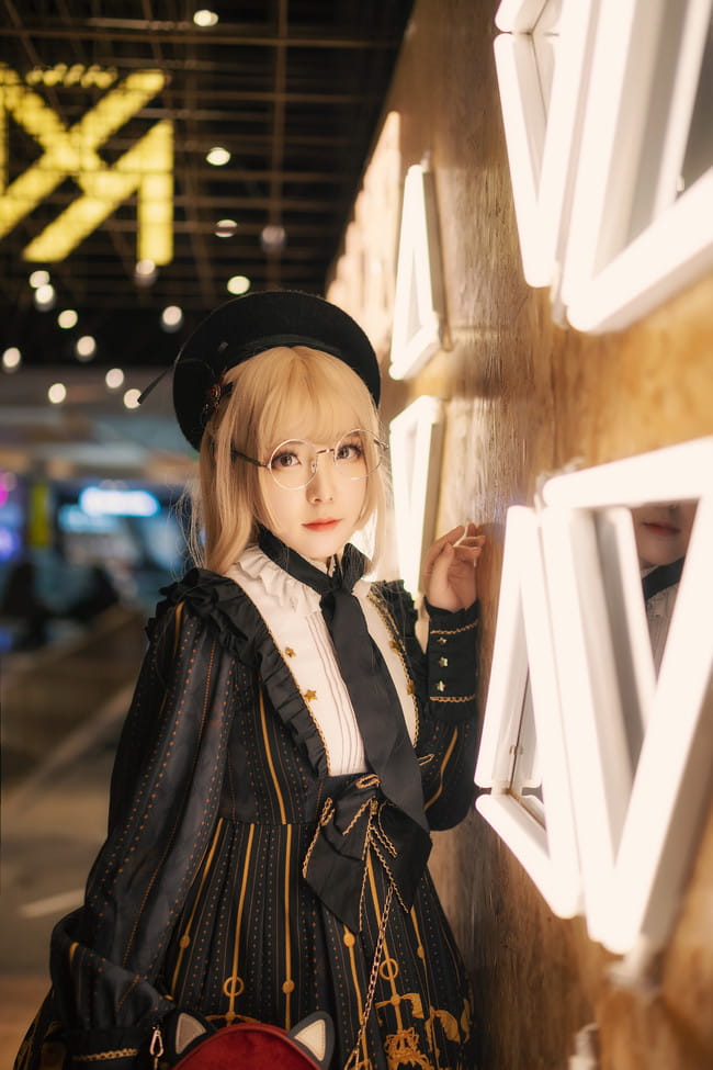 Lolita 瞄准的是心脏 目标太美 cosplay