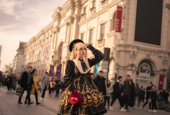 Lolita 瞄准的是心脏 目标太美 cosplay