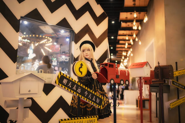 Lolita 瞄准的是心脏 目标太美 cosplay