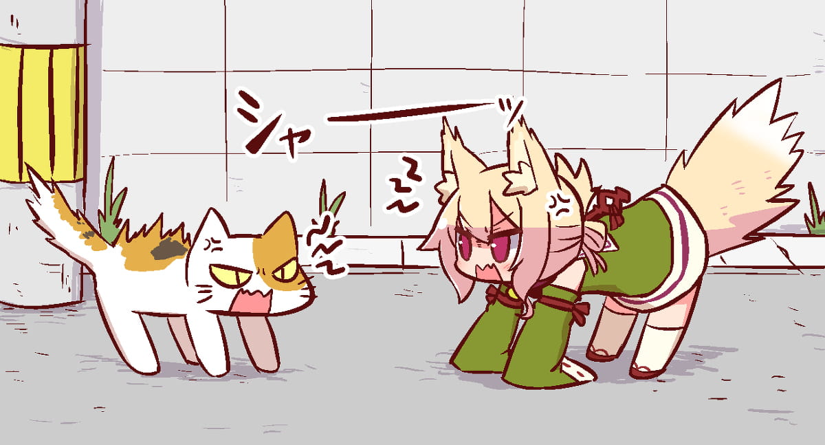 狐狸娘ケモミミちゃん表情包