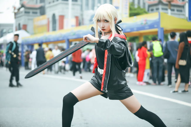 【cos场照】黑saber