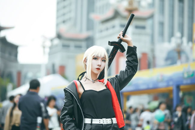 【cos场照】黑saber