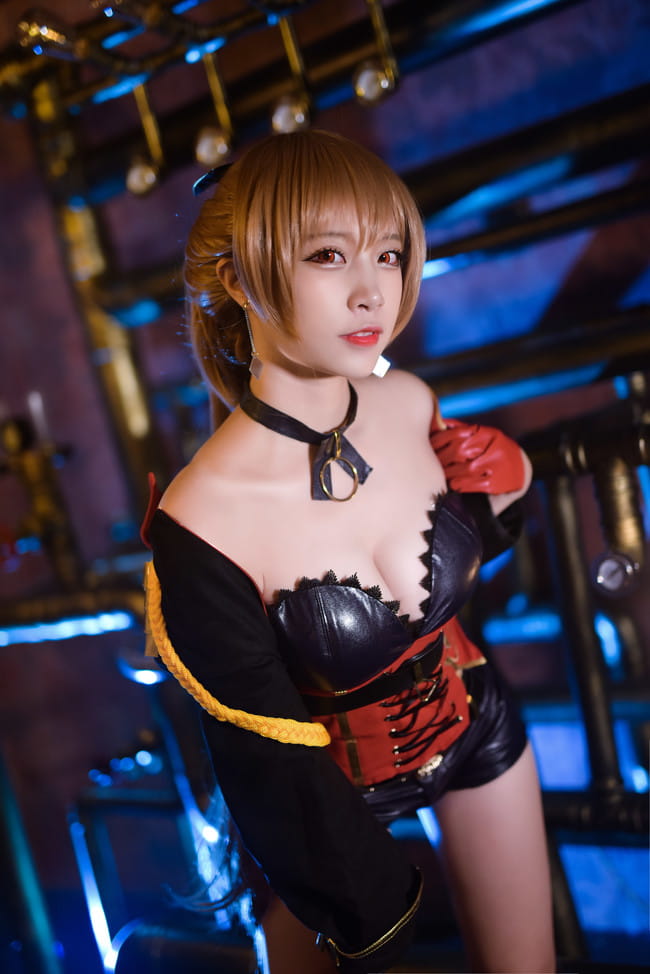 碧蓝航线 御姐 战列舰 朋克 cosplay