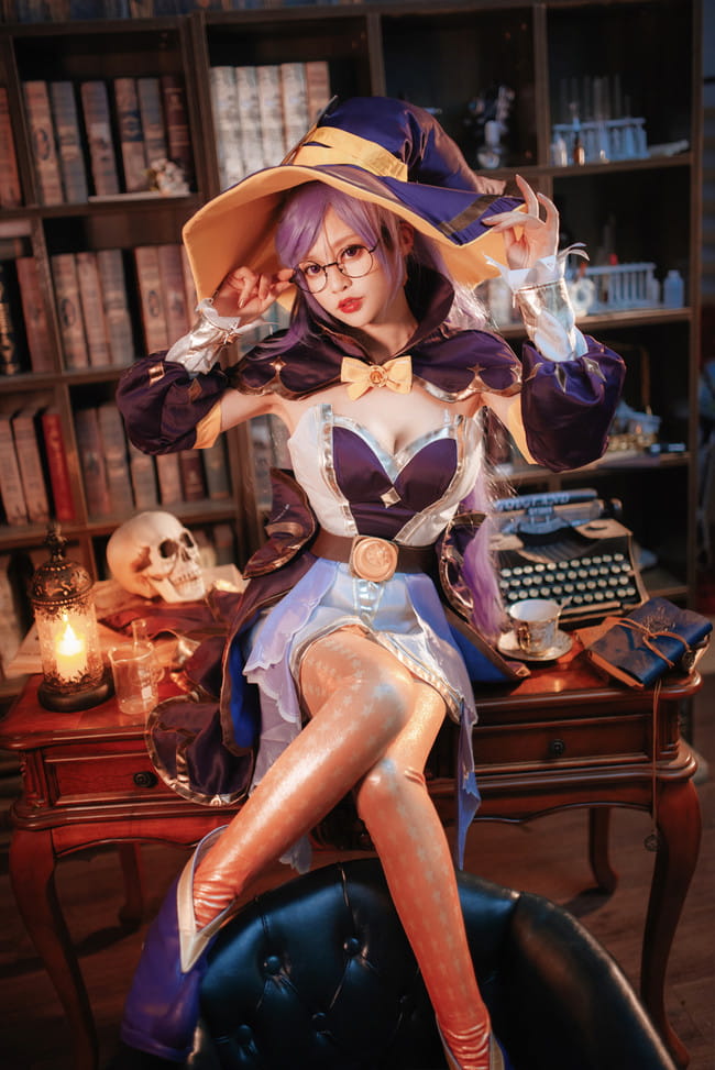 王者荣耀 王昭君 万圣节 cosplay