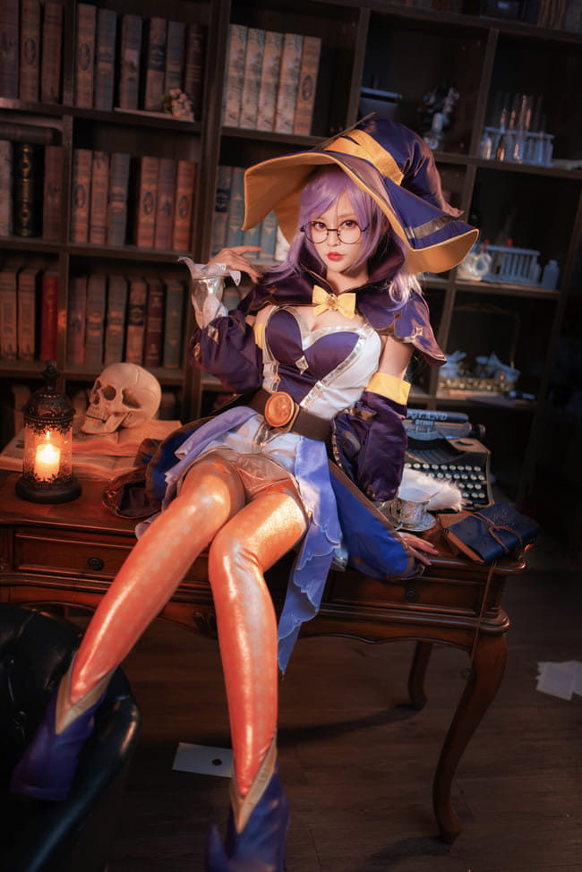 王者荣耀 王昭君 万圣节 cosplay