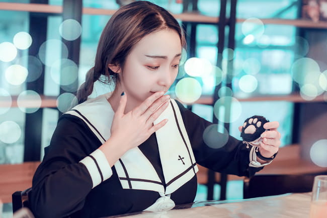 【JK制服】你爱的 究竟是表我 还是里我？