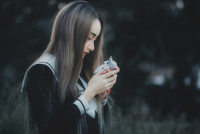 【JK制服】你爱的 究竟是表我 还是里我？