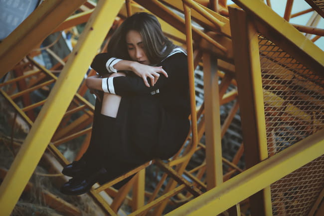 【JK制服】你爱的 究竟是表我 还是里我？