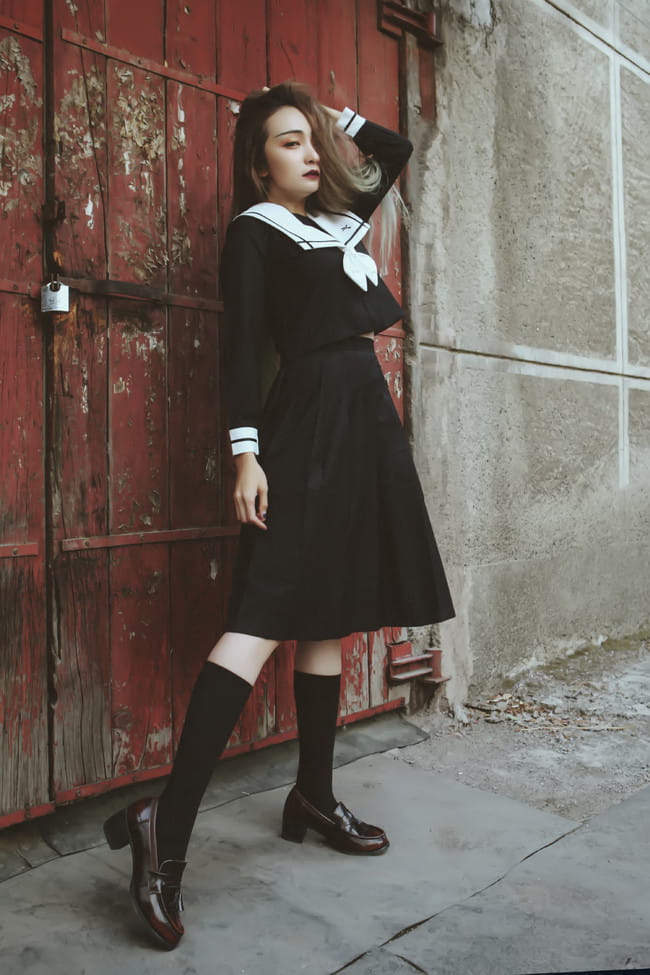 【JK制服】你爱的 究竟是表我 还是里我？