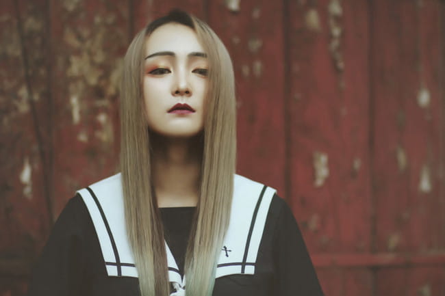 【JK制服】你爱的 究竟是表我 还是里我？