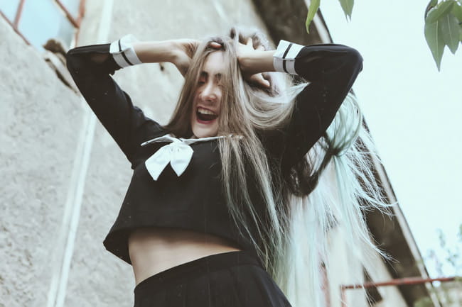 【JK制服】你爱的 究竟是表我 还是里我？