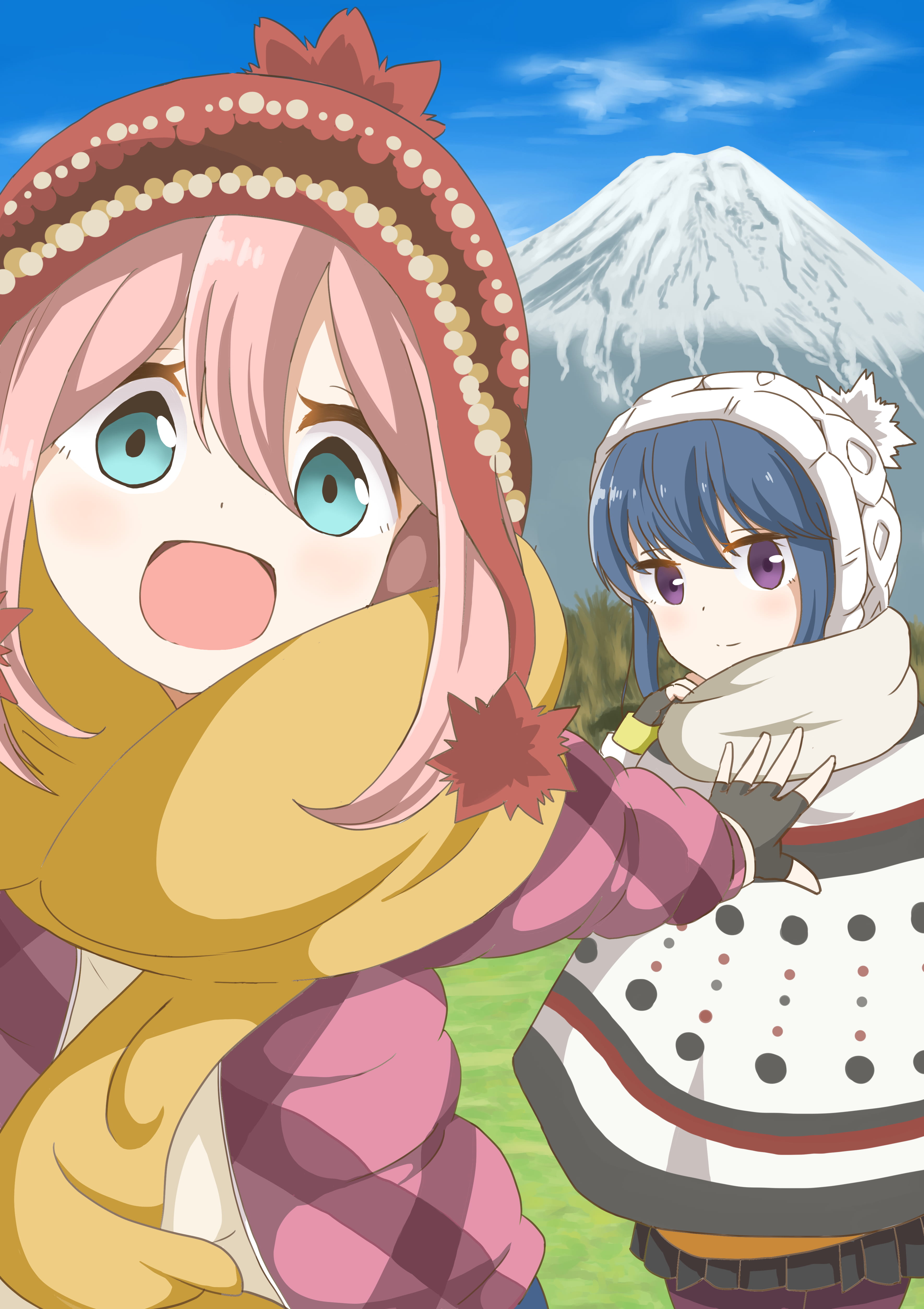 1月轻百合番摇曳露营图片（第二期）(1)