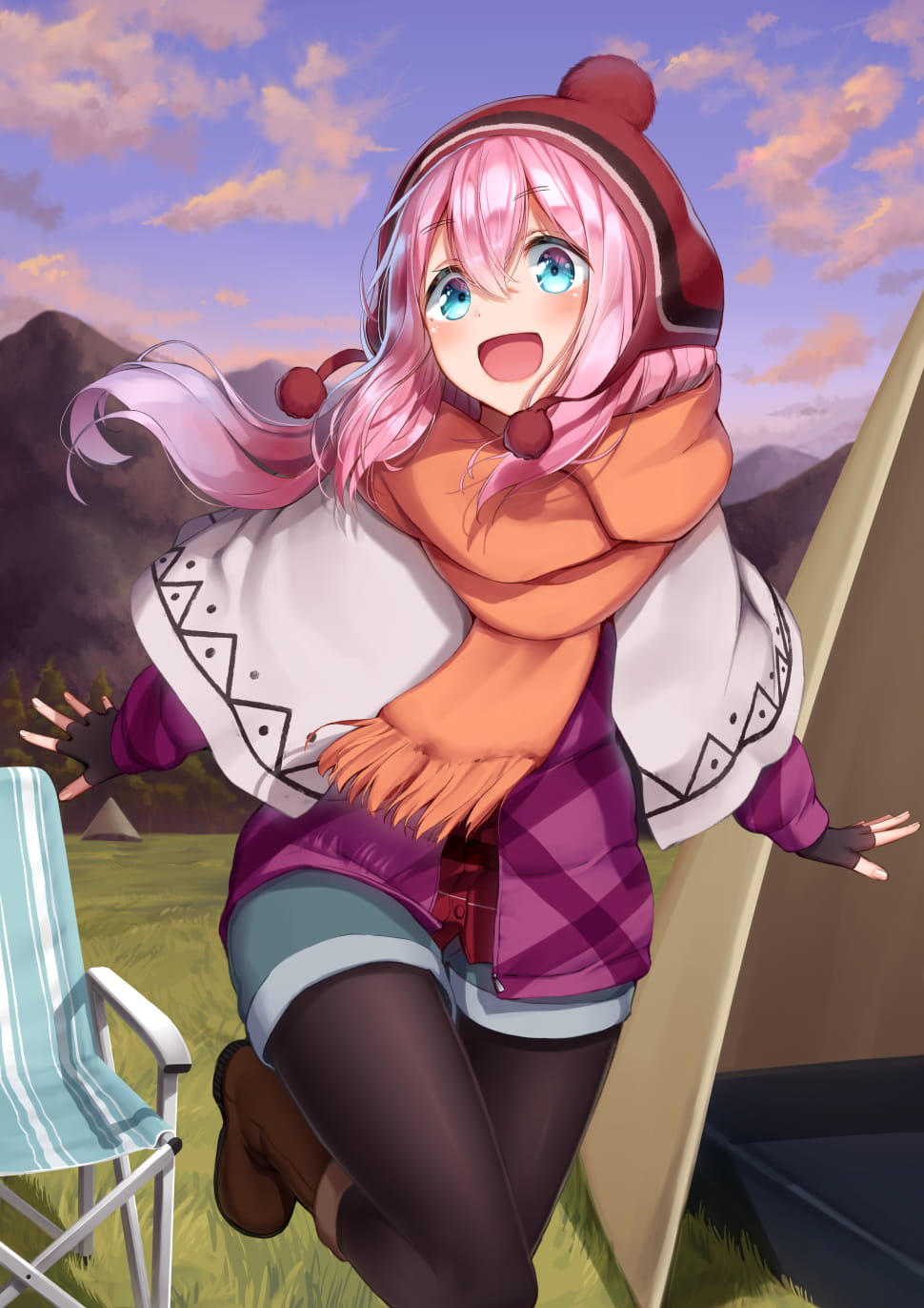 1月轻百合番摇曳露营图片（第七期）(1)