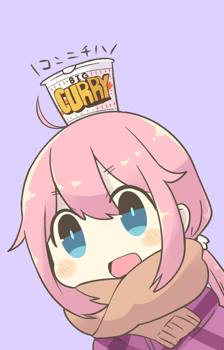 1月轻百合番摇曳露营q版表情(1)