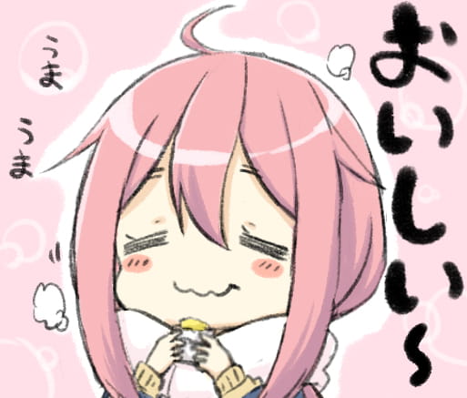 1月轻百合番摇曳露营q版表情(1)