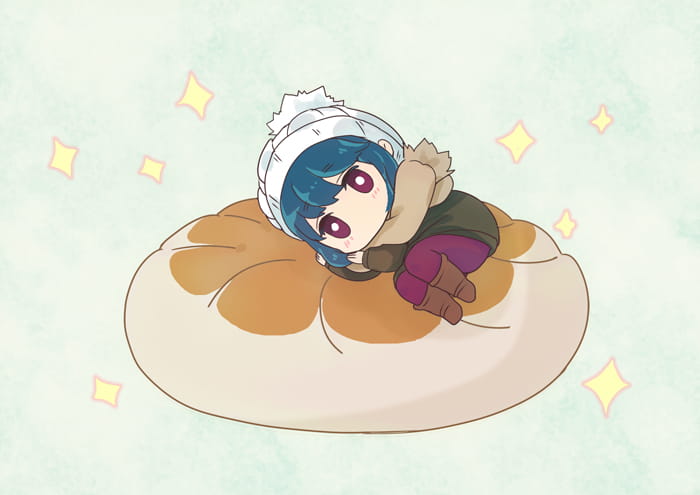 1月轻百合番摇曳露营q版表情(1)