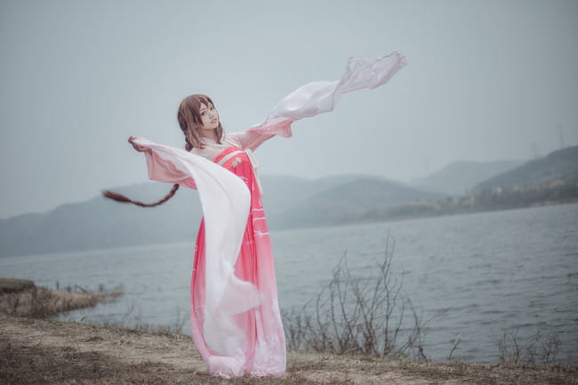 VOCALOID 洛天依 言和 乐正绫 cosplay