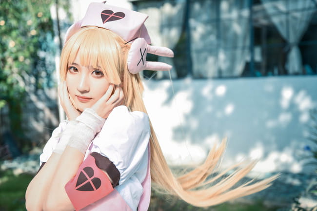 萝莉 绝对领域 白丝 名取沙耶 cosplay