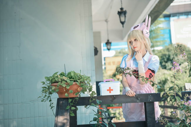 萝莉 绝对领域 白丝 名取沙耶 cosplay