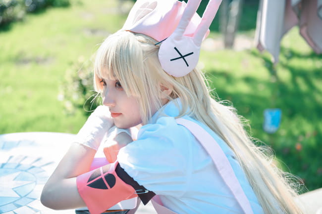 萝莉 绝对领域 白丝 名取沙耶 cosplay