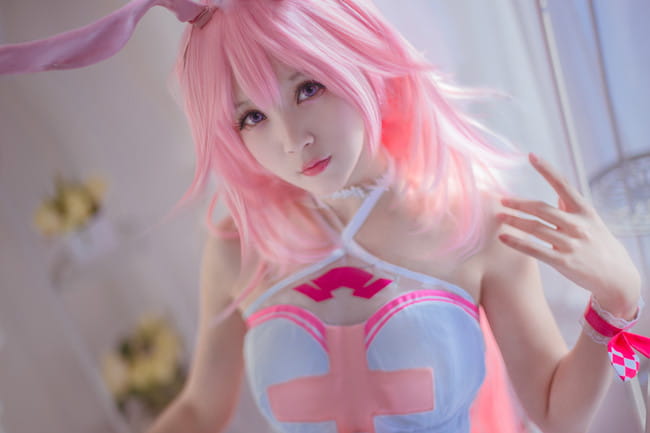 崩坏学园 丝袜 腿玩年 八重樱 cosplay