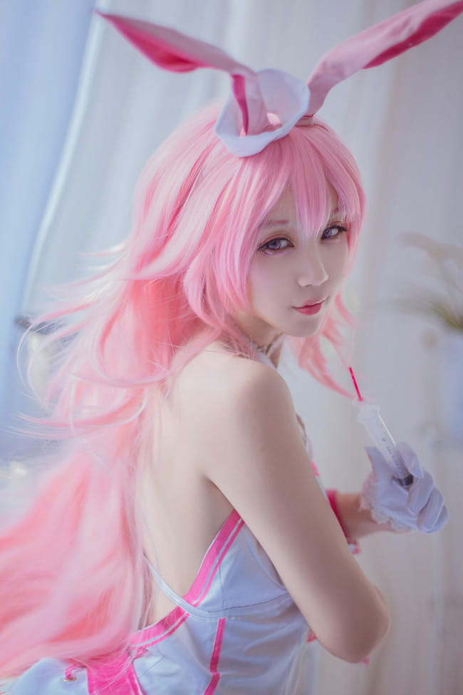 崩坏学园 丝袜 腿玩年 八重樱 cosplay