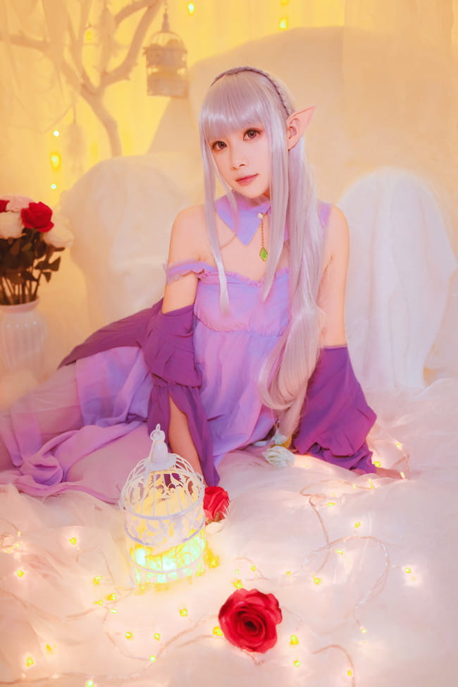 从零开始的异世界生活 御姐 精灵 腿玩年 cosplay