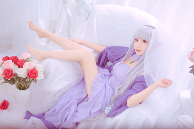 从零开始的异世界生活 御姐 精灵 腿玩年 cosplay