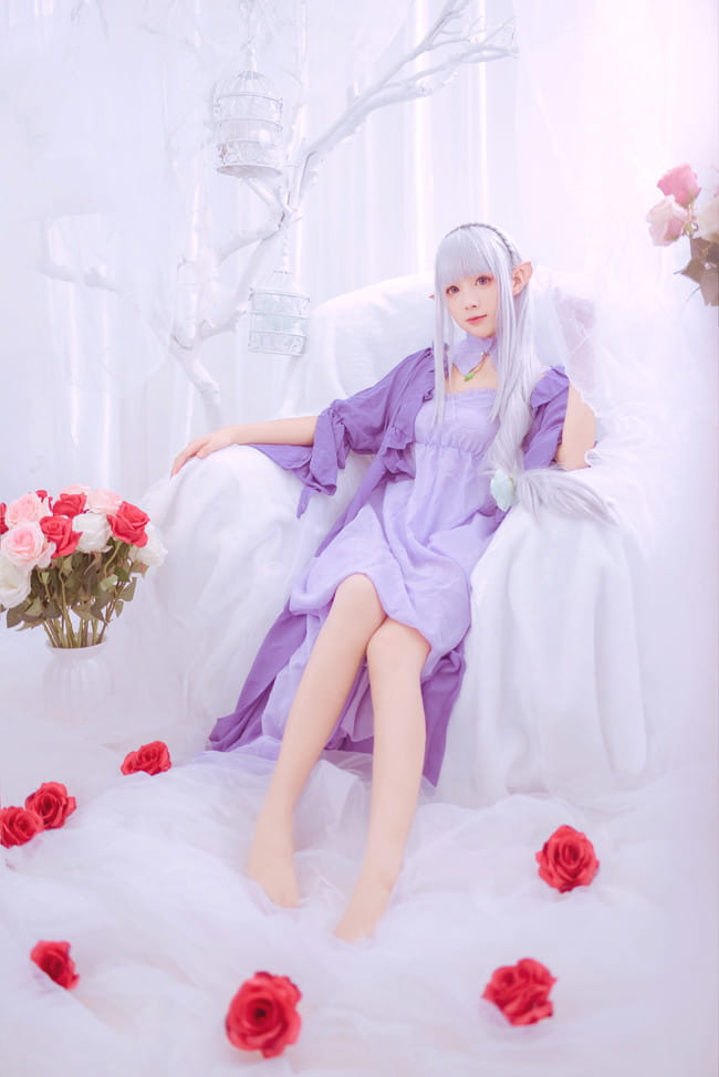 从零开始的异世界生活 御姐 精灵 腿玩年 cosplay