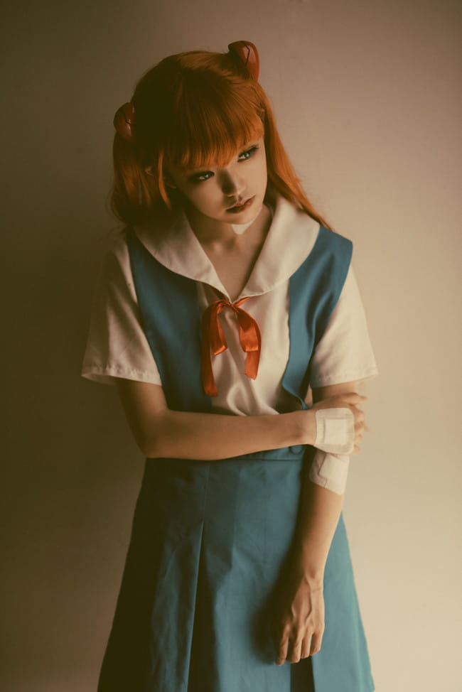新世纪福音战士 EVA 明日香 JK cosplay
