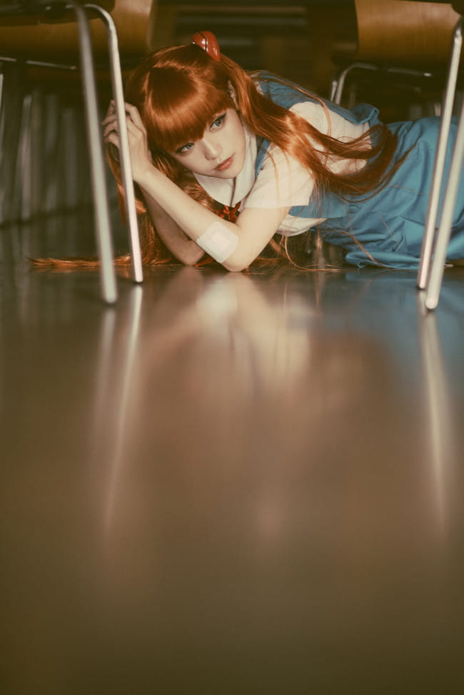 新世纪福音战士 EVA 明日香 JK cosplay