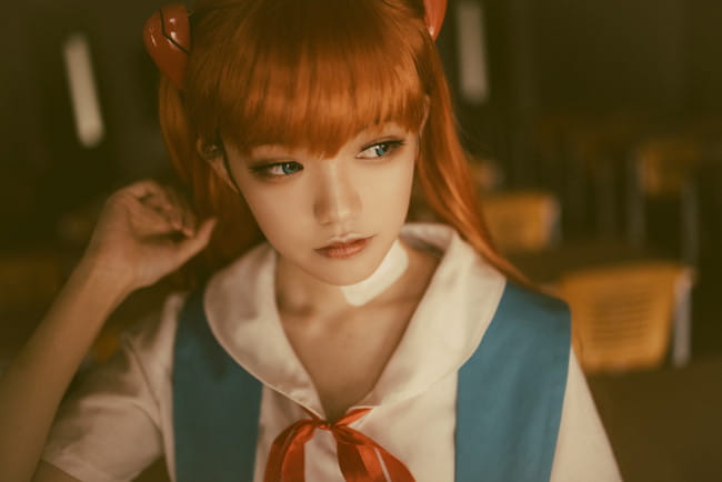 新世纪福音战士 EVA 明日香 JK cosplay