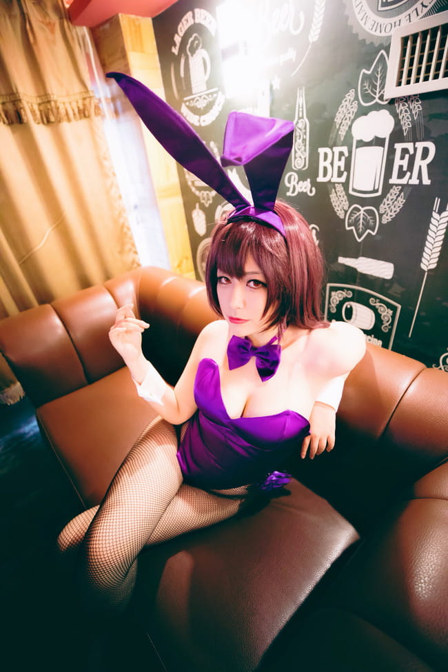 【cos正片】斯卡哈兔女郎cos