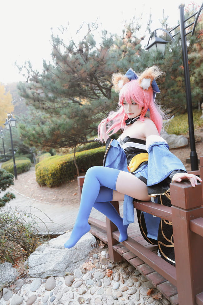 【cos正片】玉藻前腿控福利cos