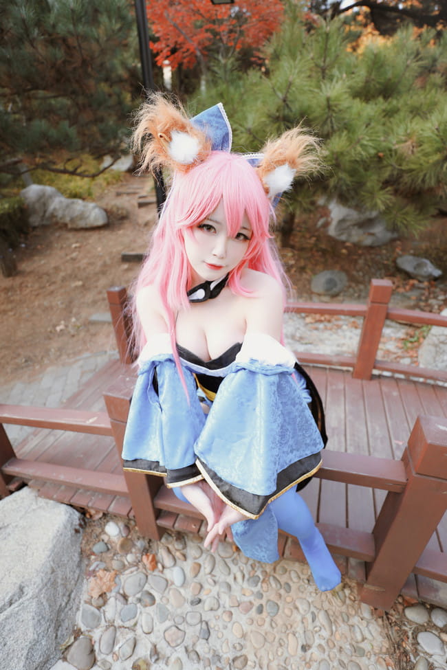 【cos正片】玉藻前腿控福利cos