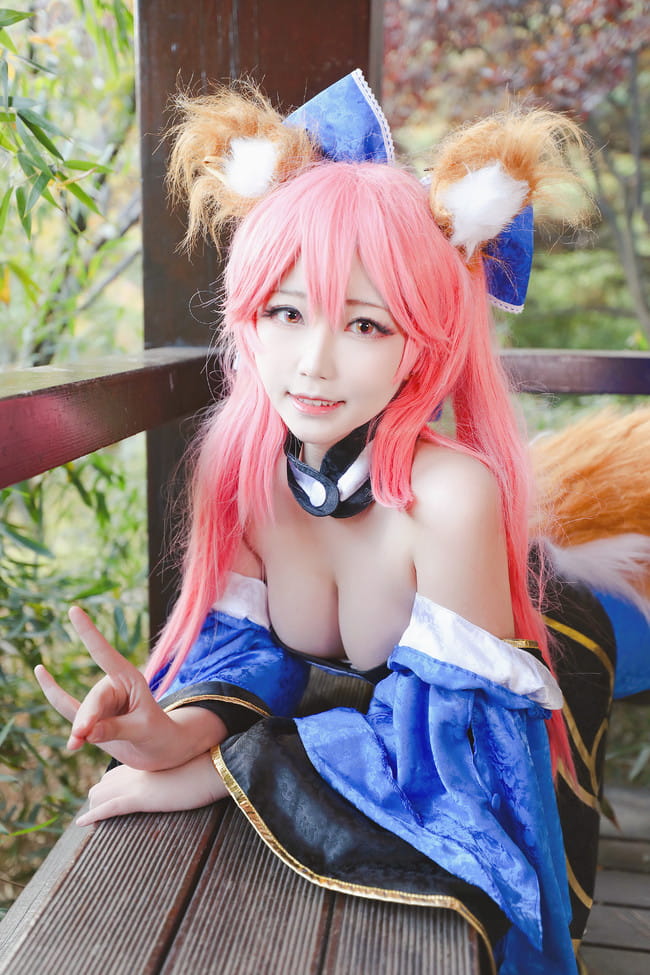 【cos正片】玉藻前腿控福利cos