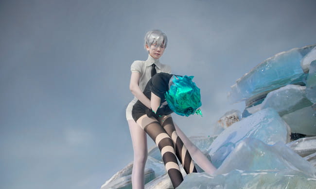 宝石之国 冬巡组 安特库 法斯 肉丝 南极石 cosplay