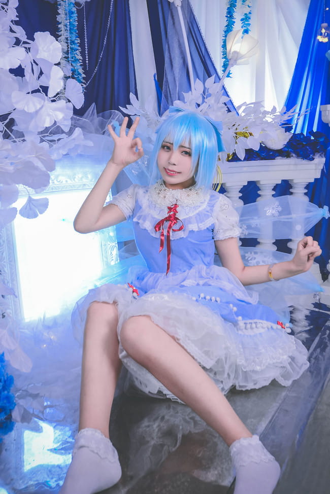 【cos正片】《东方project》琪露诺cos