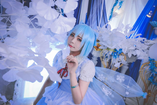 【cos正片】《东方project》琪露诺cos