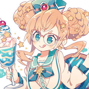 二次元动漫头像 目光停留在你的影子上 多么想取代它