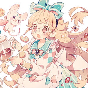 二次元动漫头像 目光停留在你的影子上 多么想取代它