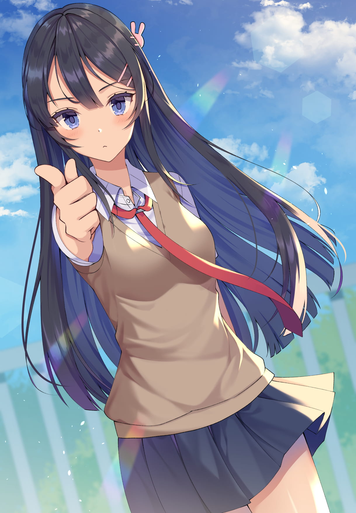 樱岛麻衣 青春猪头少年不会梦到兔女郎学姐 二次元萌图(1)