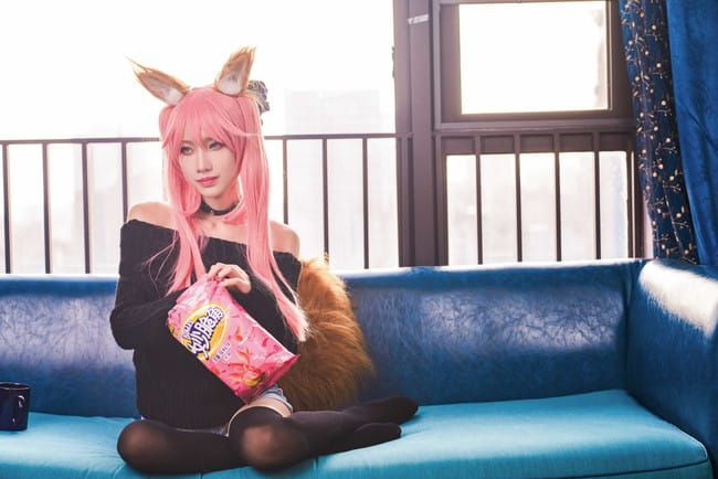 Fate/Grand Orde 玉藻前 尼禄 玛修 御姐 美食 cosplay