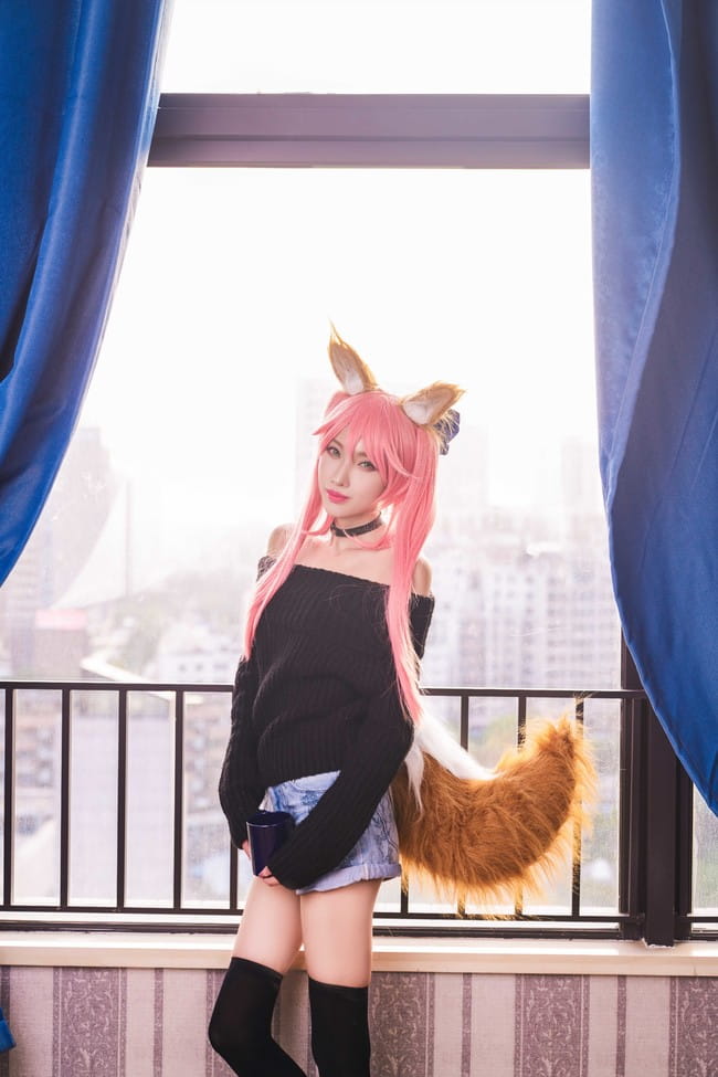 Fate/Grand Orde 玉藻前 尼禄 玛修 御姐 美食 cosplay