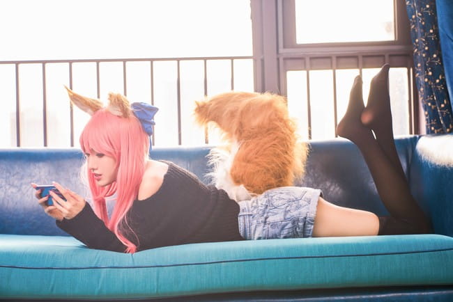 Fate/Grand Orde 玉藻前 尼禄 玛修 御姐 美食 cosplay